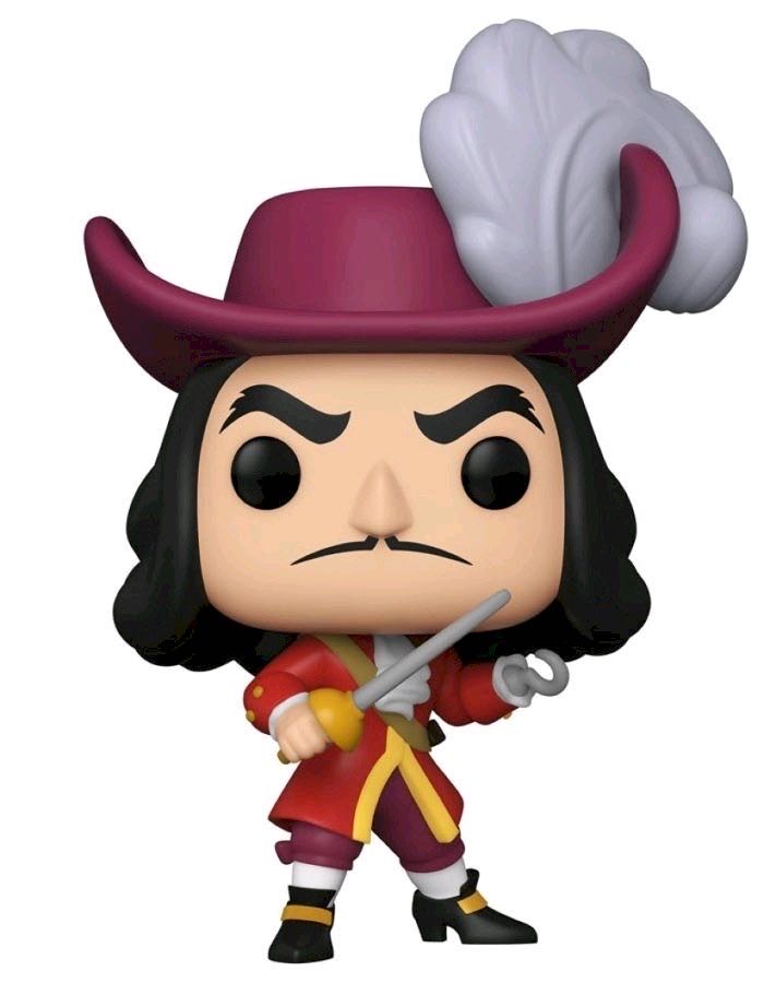 816-Captain Hook - Peter Pan vinyl figure collectible [Barcode 889698513753] - Main Image 2