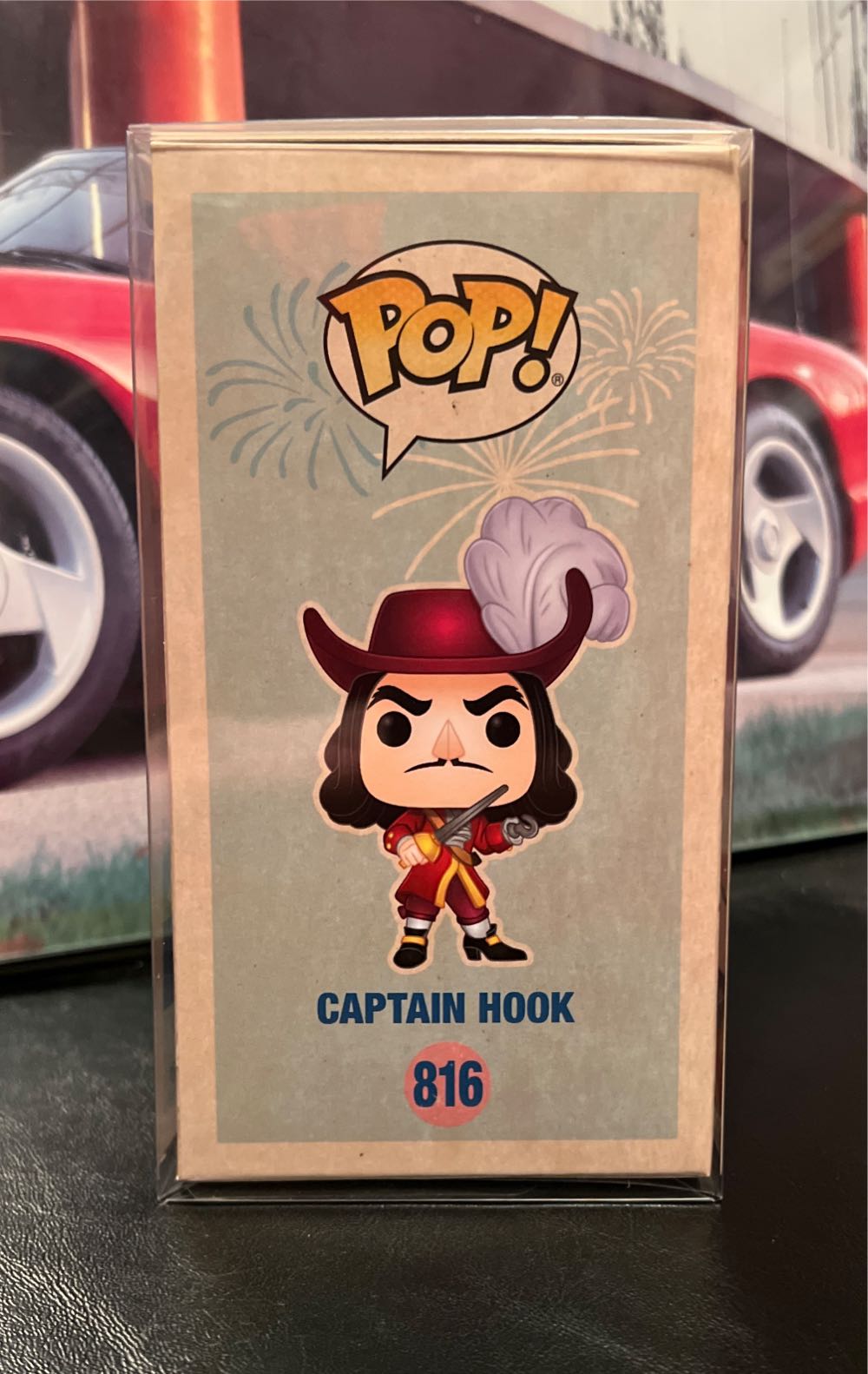 816-Captain Hook - Peter Pan vinyl figure collectible [Barcode 889698513753] - Main Image 4
