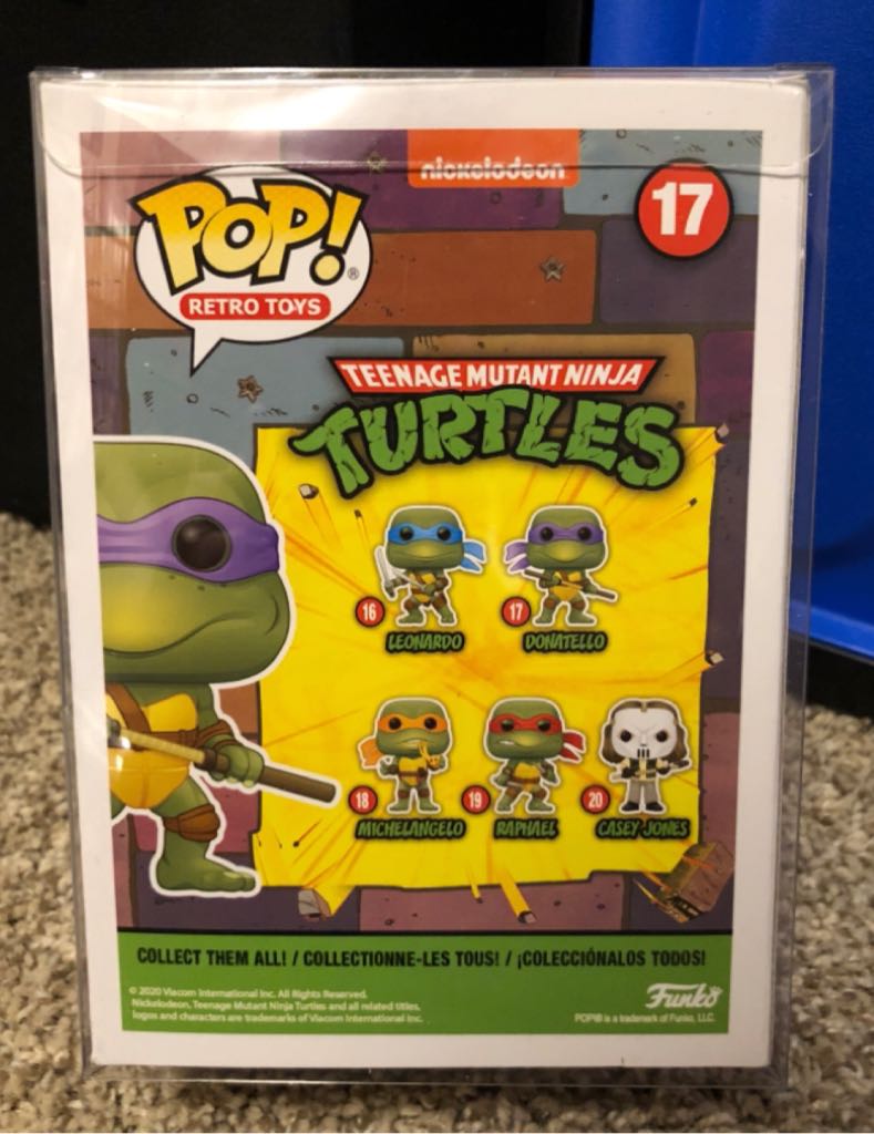 Donatello - Teenage Mutant Ninja Turtles vinyl figure collectible [Barcode 889698514347] - Main Image 2