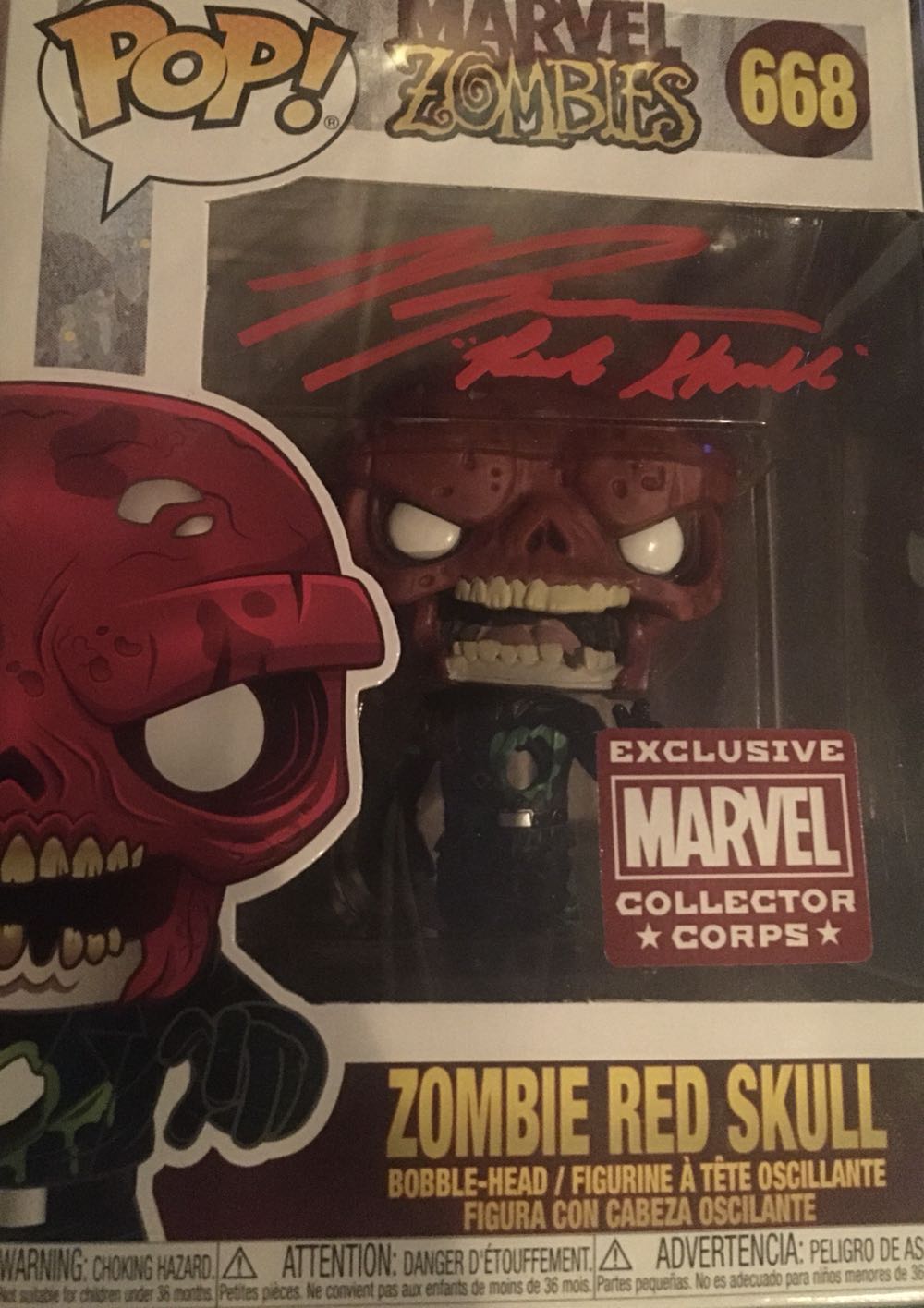 Funko Pop! Marvel Zombies: Zombie Red Skull - Marvel Universe vinyl figure collectible [Barcode 889698498685] - Main Image 4