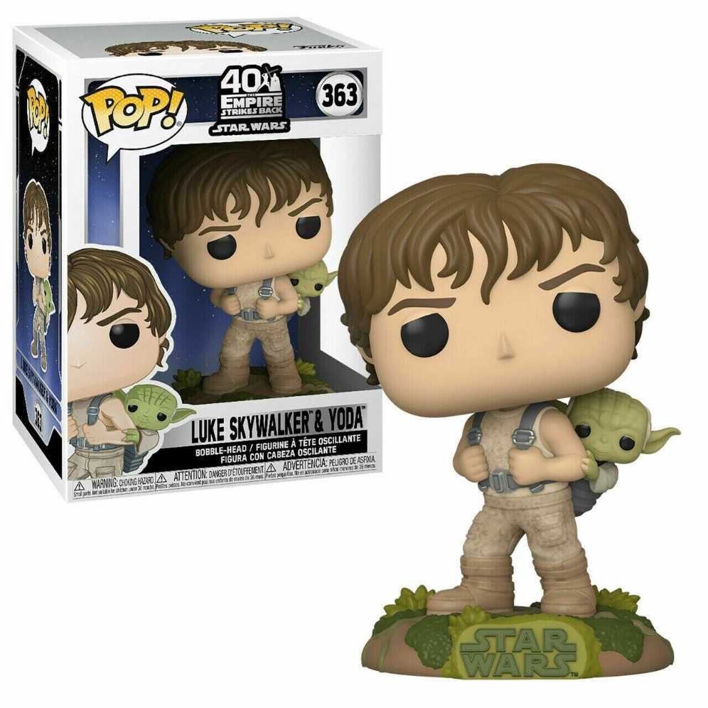 Luke Skywalker & Yoda - Star Wars vinyl figure collectible - Main Image 2