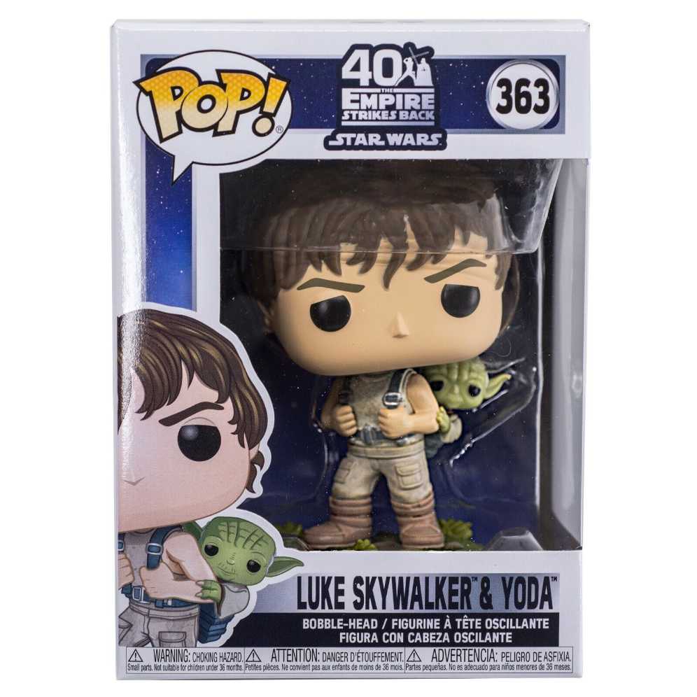 Luke Skywalker & Yoda - Star Wars vinyl figure collectible - Main Image 3