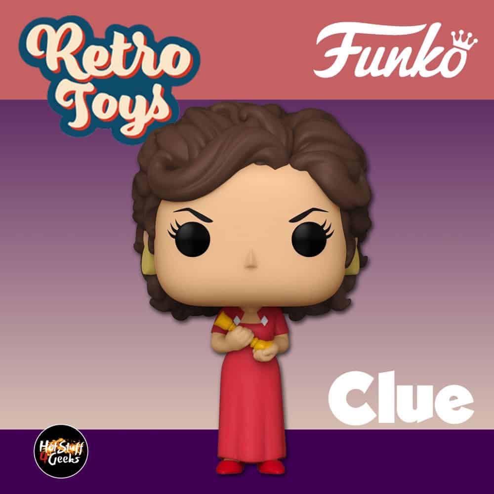 Clue: Miss Scarlet with the Candlestick - Clue vinyl figure collectible [Barcode 889698514521] - Main Image 3