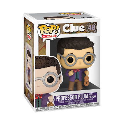Professor Plum With The Rope - Clue vinyl figure collectible [Barcode 889698514507] - Main Image 2