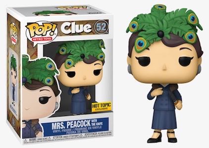 Mrs. Peacock with the Knife - Clue vinyl figure collectible [Barcode 889698514514] - Main Image 2