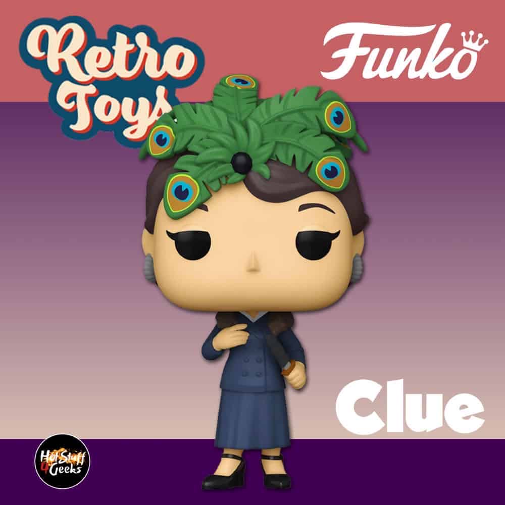 Mrs. Peacock with the Knife - Clue vinyl figure collectible [Barcode 889698514514] - Main Image 3