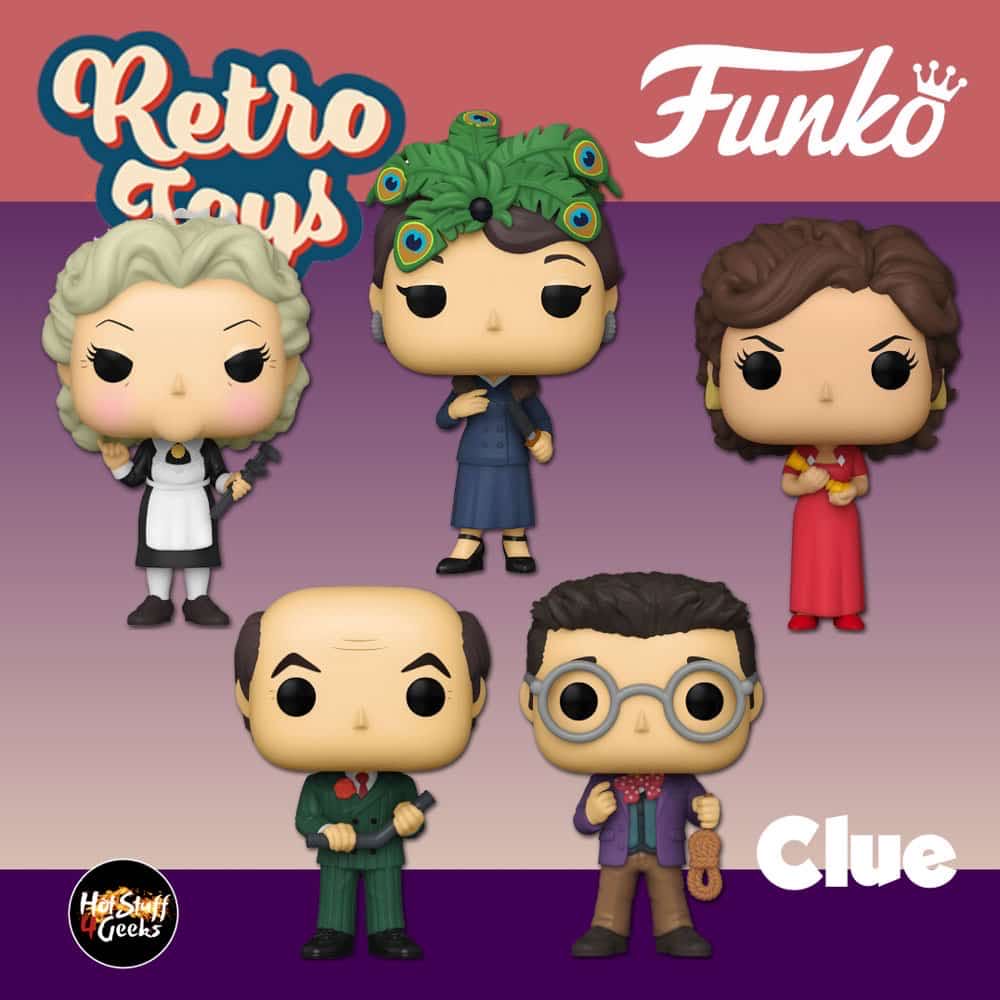 Mrs. Peacock with the Knife - Clue vinyl figure collectible [Barcode 889698514514] - Main Image 4