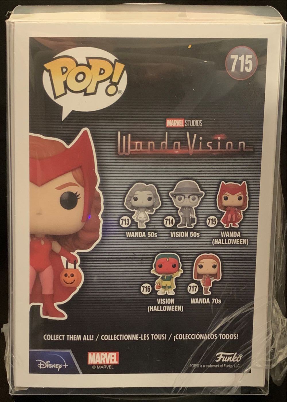 Wanda (Halloween) - Marvel Universe vinyl figure collectible [Barcode 889698520447] - Main Image 2