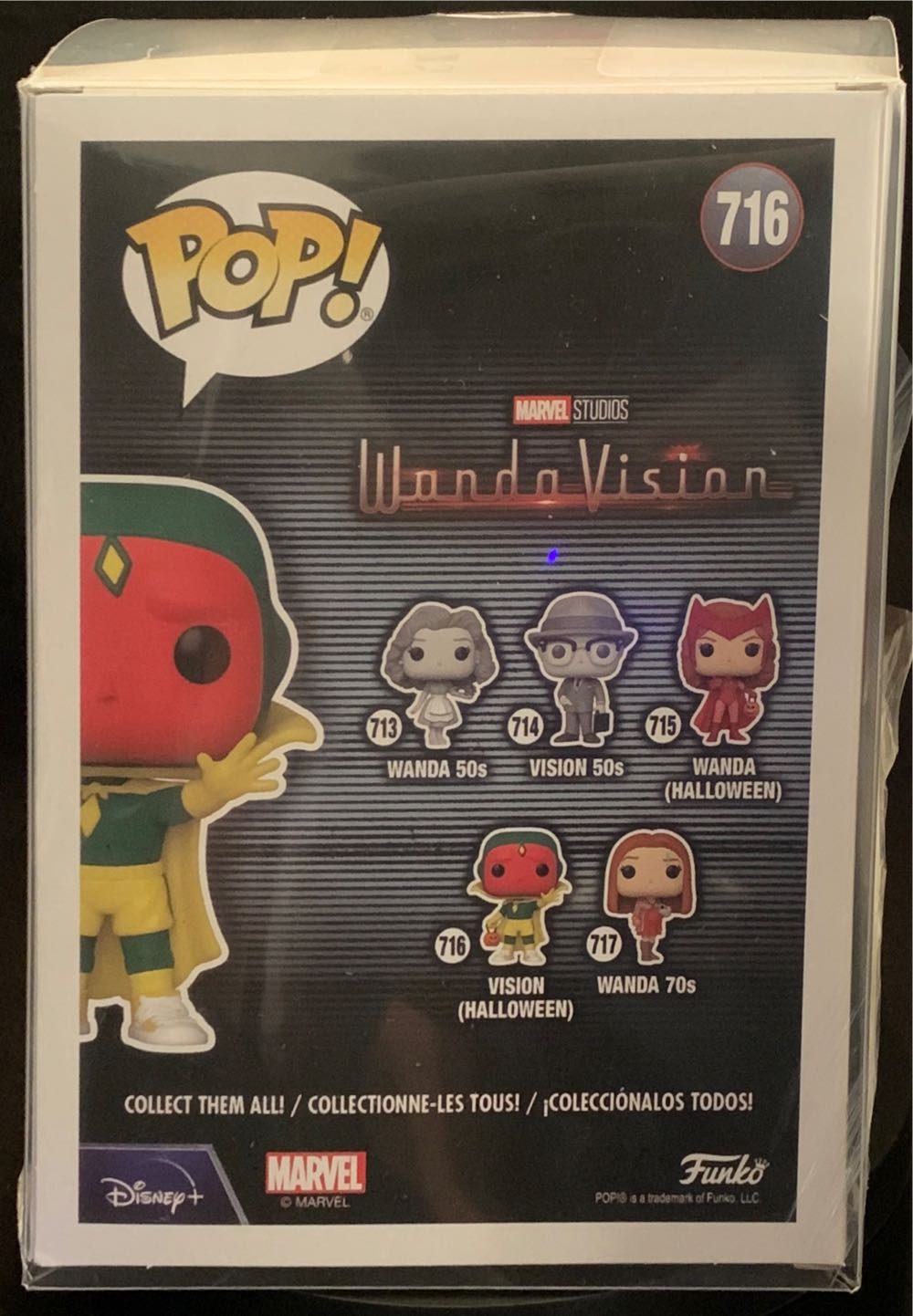 Vision (Halloween) - Marvel Universe vinyl figure collectible [Barcode 889698520454] - Main Image 2