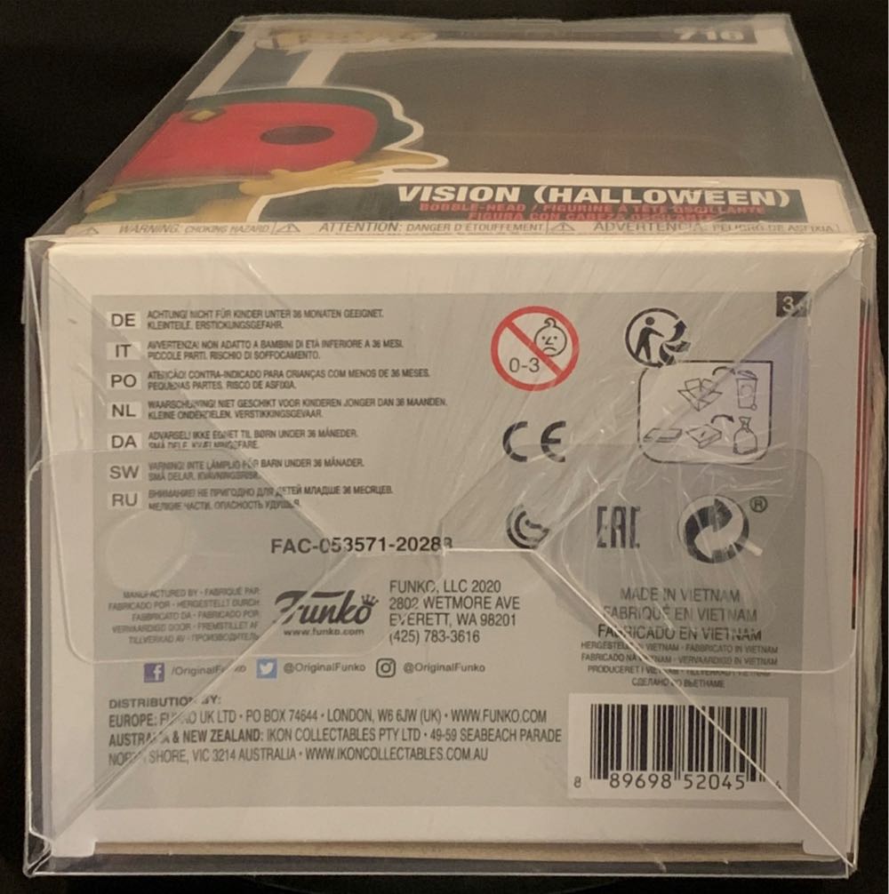 Vision (Halloween) - Marvel Universe vinyl figure collectible [Barcode 889698520454] - Main Image 4
