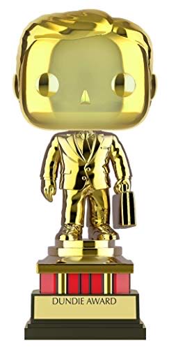The Office: Dundie Award (Chrome) (Gold) - Funko vinyl figure collectible [Barcode 889698520775] - Main Image 1