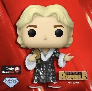 Ric Flair (Royal Rumble 92)(Diamond) (with Pin) - WWE vinyl figure collectible - Main Image 2