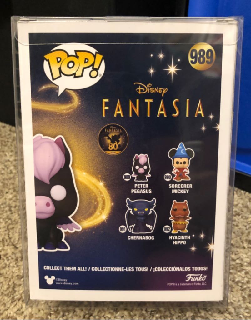 PETER PEGASUS ( DISNEY FANTASIA 80TH ANNIVERSARY ) Pop! 989 - Disney vinyl figure collectible [Barcode 889698519397] - Main Image 2