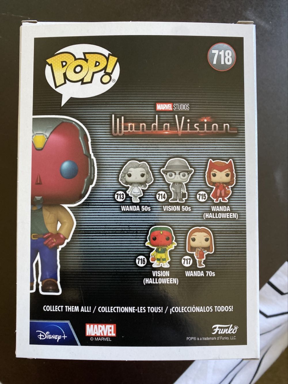 Vision (70’s) - Marvel Universe vinyl figure collectible [Barcode 889698520478] - Main Image 2