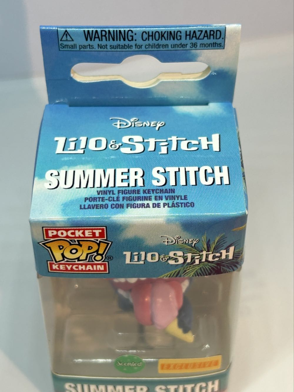 Summer stitch Keyring - Lilo and Stitch vinyl figure collectible [Barcode 889698523530] - Main Image 2