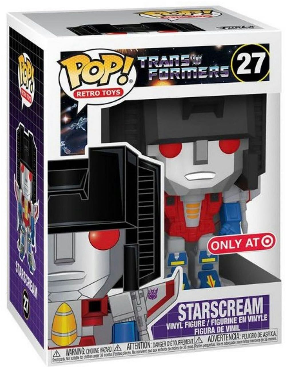 Transformers: Starscream - Transformers vinyl figure collectible [Barcode 889698509701] - Main Image 2