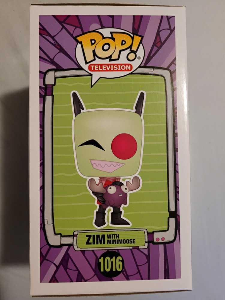 Zim (with Minimoose) - Invader Zim vinyl figure collectible [Barcode 889698485746] - Main Image 3