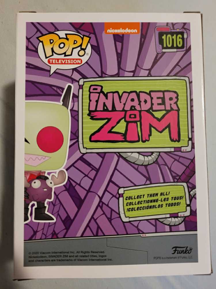 Zim (with Minimoose) - Invader Zim vinyl figure collectible [Barcode 889698485746] - Main Image 4