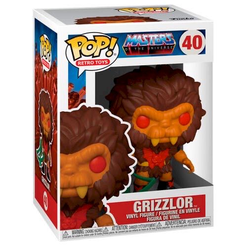 MOTU -40- Grizzlor - Masters of the Universe vinyl figure collectible [Barcode 889698514415] - Main Image 3