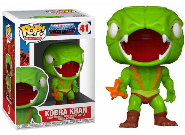 Kobra Khan - Masters of the Universe vinyl figure collectible [Barcode 889698514484] - Main Image 2