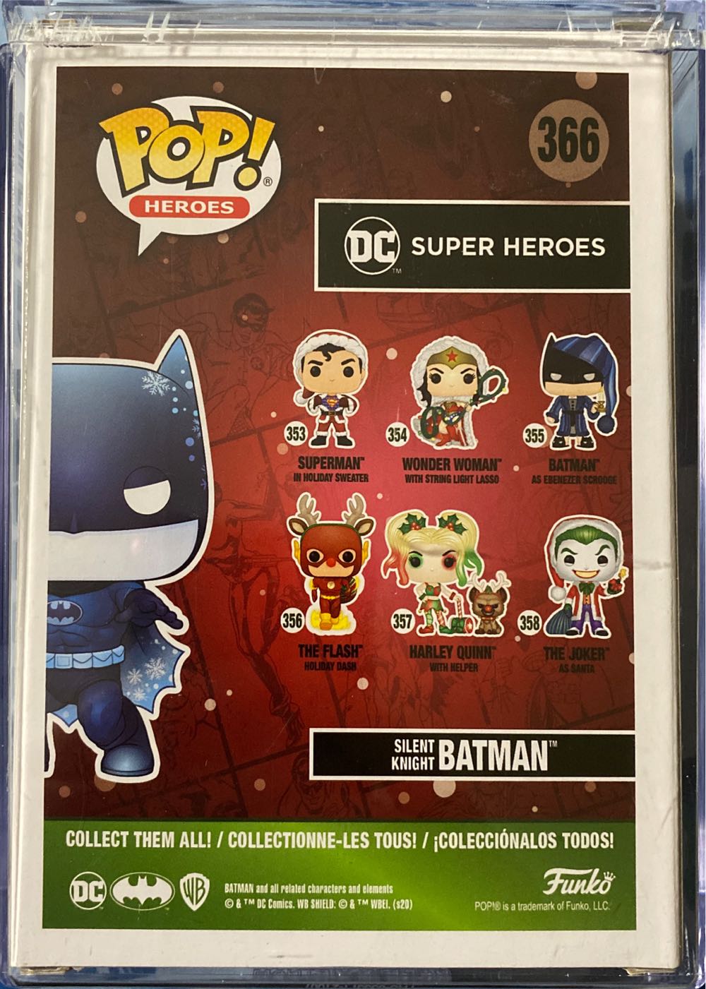 Silent Knight Batman #366 - Batman vinyl figure collectible [Barcode 889698516730] - Main Image 3