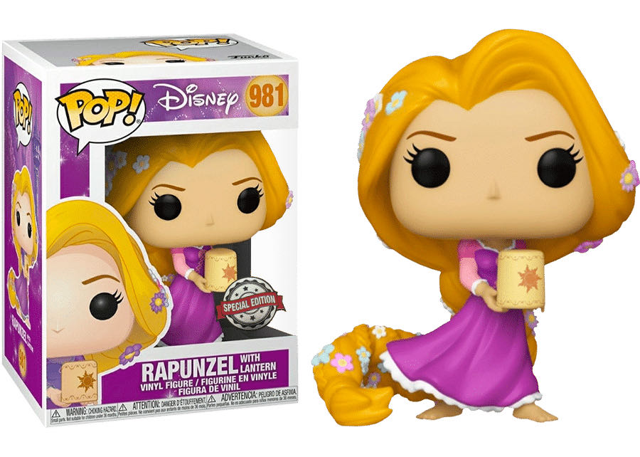 Rapunzel With Lantern - Disney vinyl figure collectible - Main Image 3