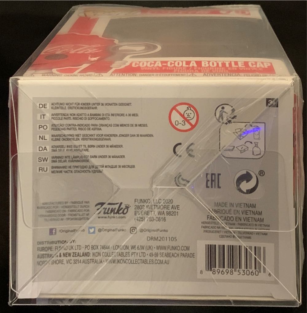 Coca-Cola -79- Coca-Cola Bottle Cap - Coca-Cola vinyl figure collectible [Barcode 889698530606] - Main Image 4