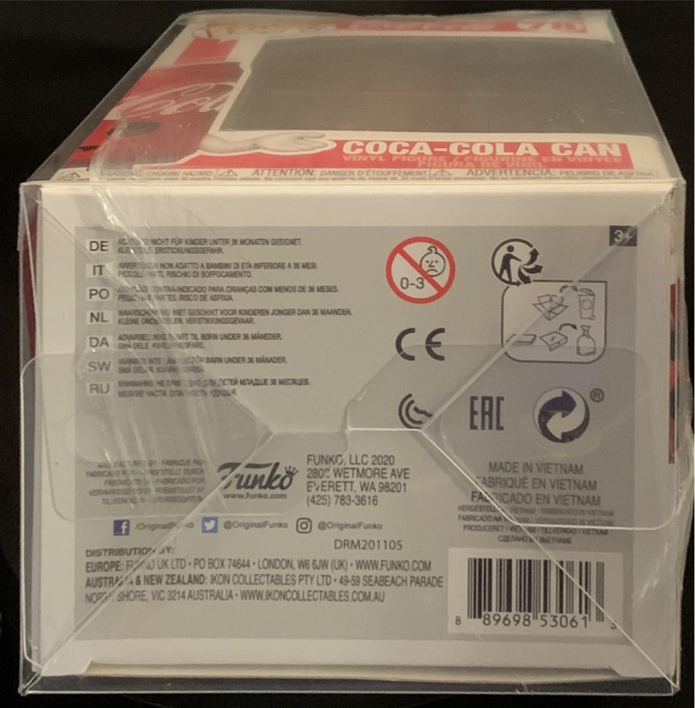 Coca-Cola Can - Coca-Cola vinyl figure collectible [Barcode 889698530613] - Main Image 4