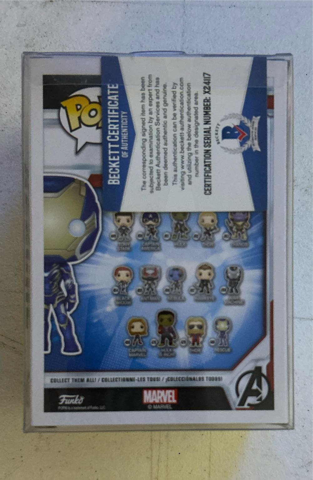 Avengers: Endgame: Rescue - Avengers: Endgame vinyl figure collectible [Barcode 889698397414] - Main Image 3