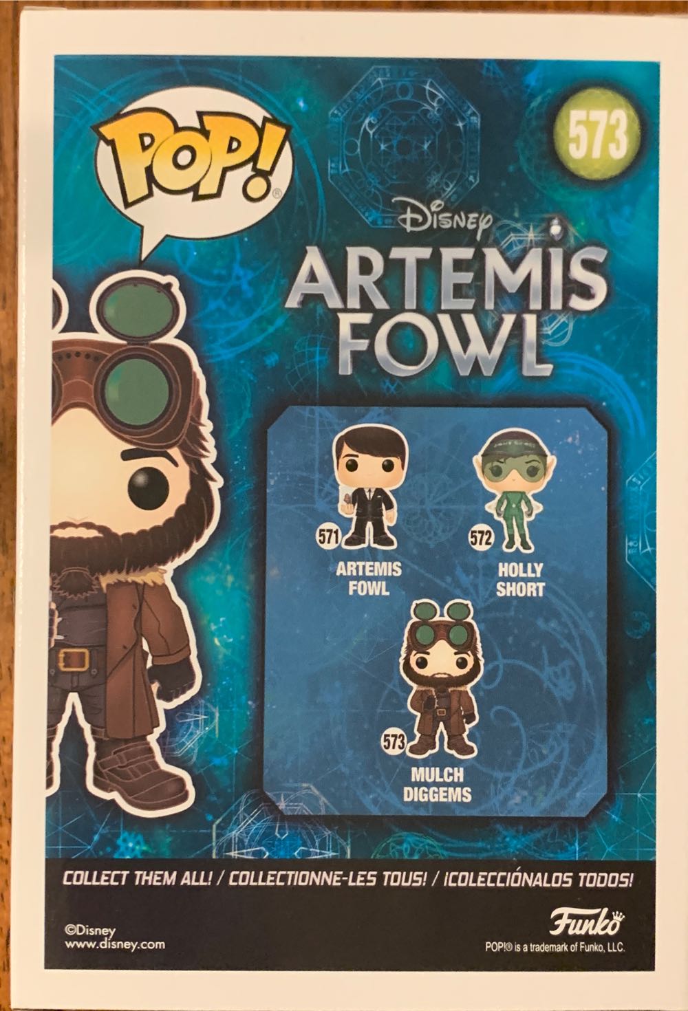 Mulch Diggems - Artemis Fowl vinyl figure collectible [Barcode 889698402118] - Main Image 2