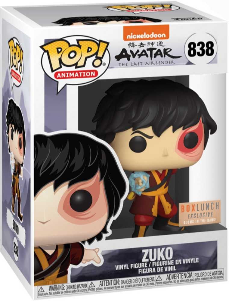 Zuko - Avatar: The Last Airbender vinyl figure collectible [Barcode 889698482394] - Main Image 2