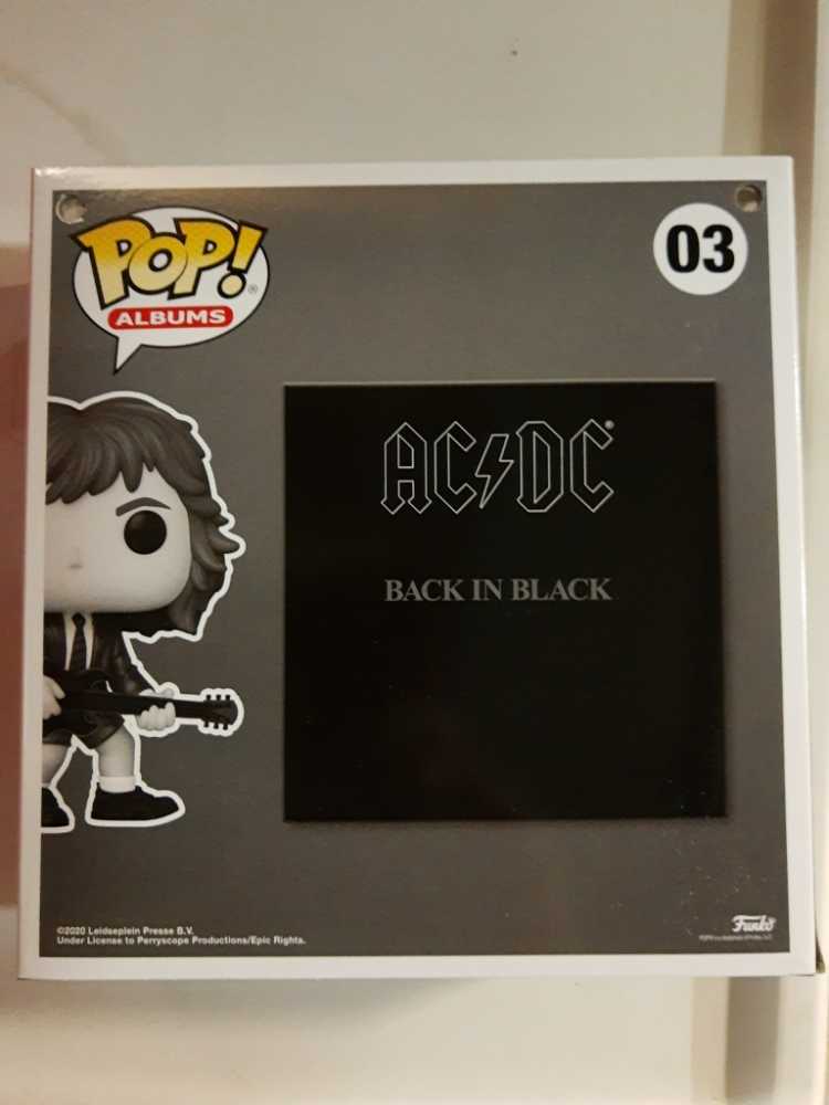 Back In Black (AC/DC) - AC/DC vinyl figure collectible [Barcode 889698537858] - Main Image 2