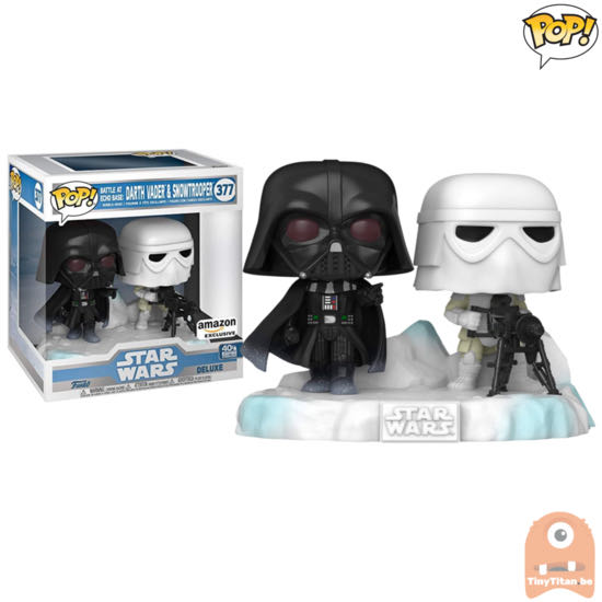# 377 Darth Vader & Snowtrooper - Star Wars vinyl figure collectible [Barcode 889698466189] - Main Image 4