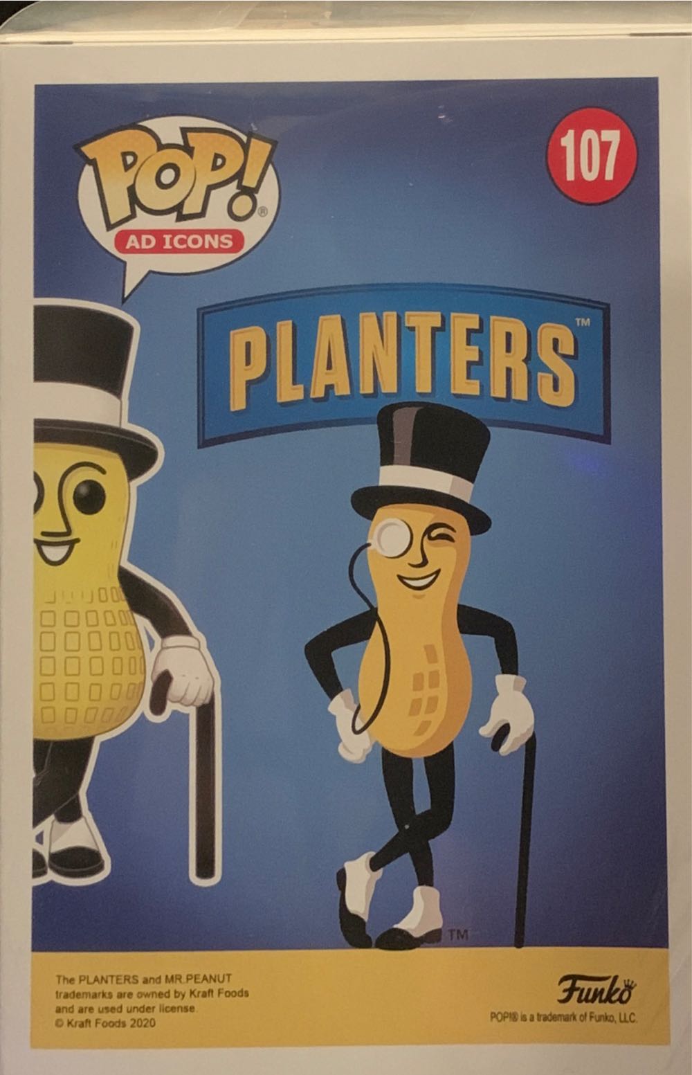 Mr. Peanut - Ad Icons vinyl figure collectible [Barcode 889698529242] - Main Image 2