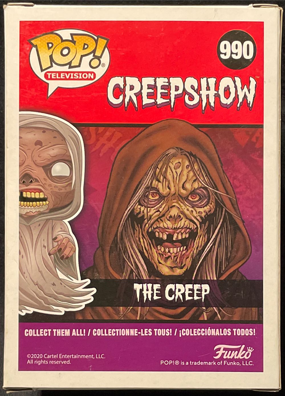 The Creep (Glow) - Creepshow vinyl figure collectible [Barcode 889698546720] - Main Image 2