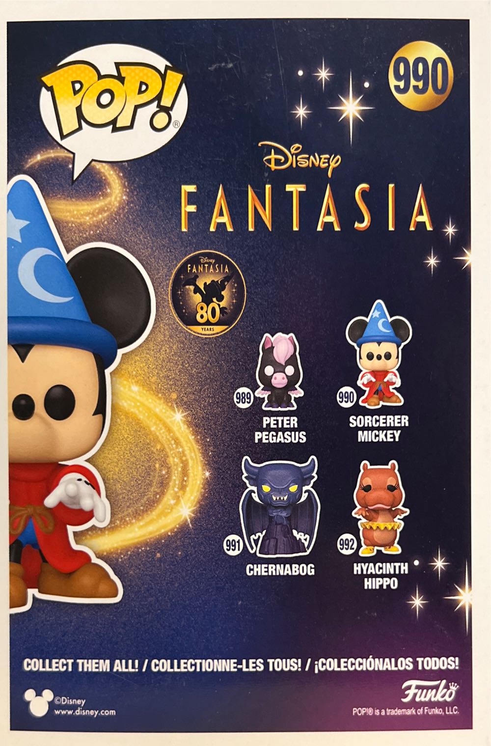 Sorcerer Mickey - Fantasia vinyl figure collectible [Barcode 889698519380] - Main Image 3