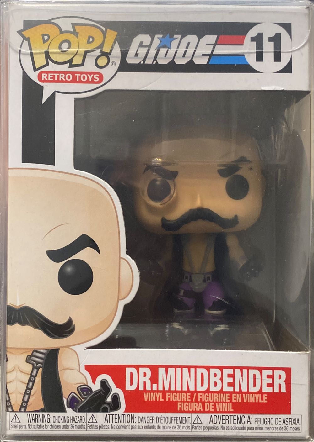 Dr. Mindbender - G.I. Joe vinyl figure collectible [Barcode 889698509107] - Main Image 3