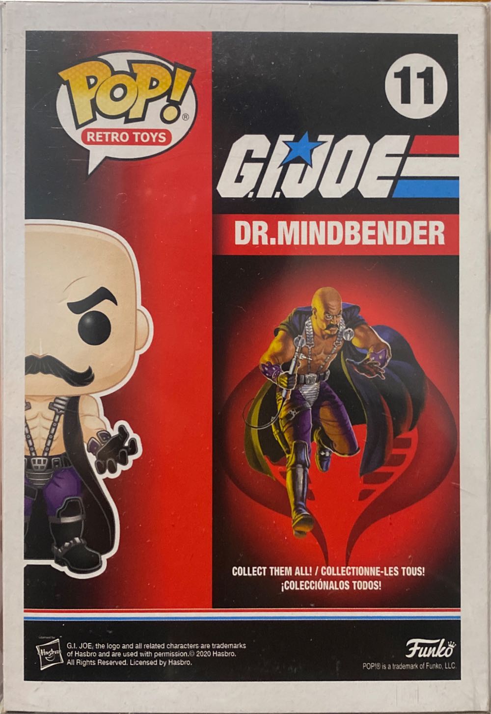 Dr. Mindbender - G.I. Joe vinyl figure collectible [Barcode 889698509107] - Main Image 4
