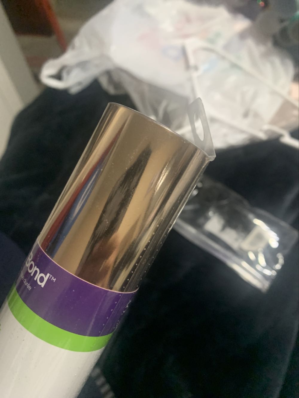 12x24 InchFoil Iron On Rose Gold  vinyl figure collectible [Barcode 093573957819] - Main Image 2