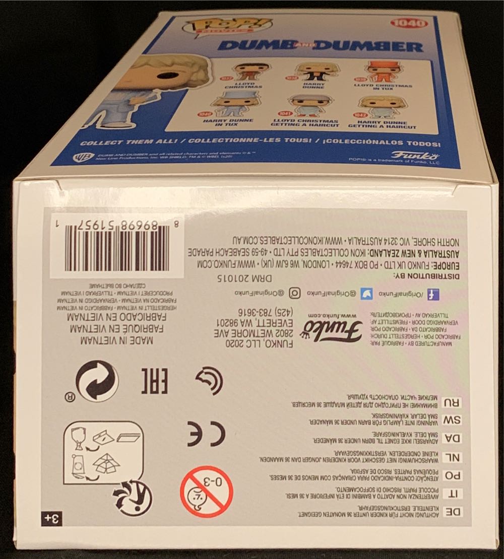 Harry Dunne (in Tux) - Dumb and Dumber vinyl figure collectible [Barcode 889698519571] - Main Image 4
