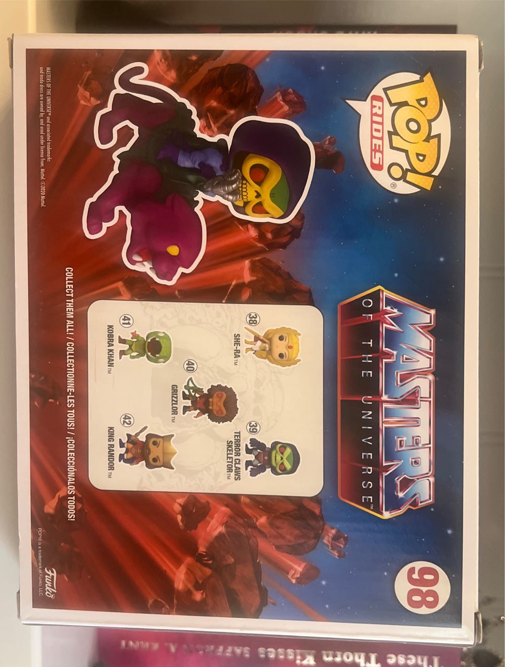 Skeletor on Panthor - Masters of the Universe vinyl figure collectible [Barcode 889698548007] - Main Image 2