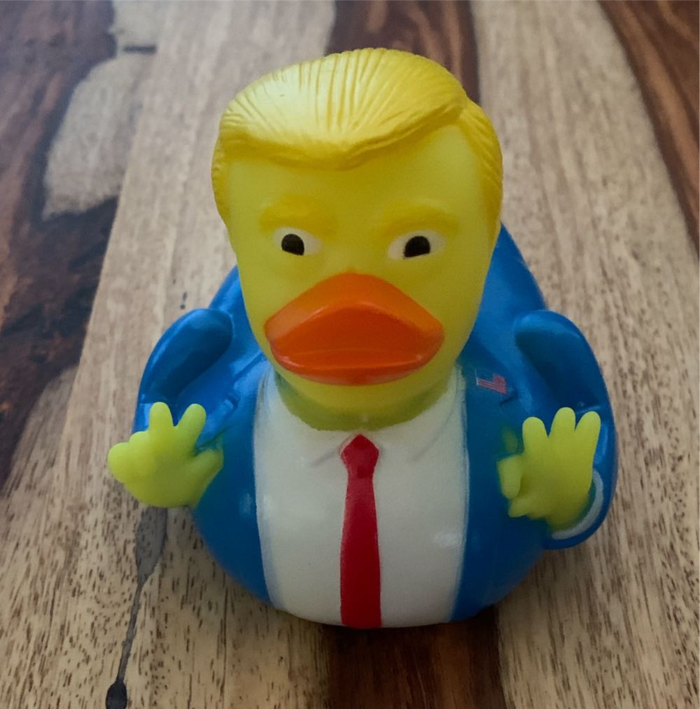 Tubbz Ducks: Trump Duck “The Real Donald Duck” - Politicians vinyl figure collectible - Main Image 2