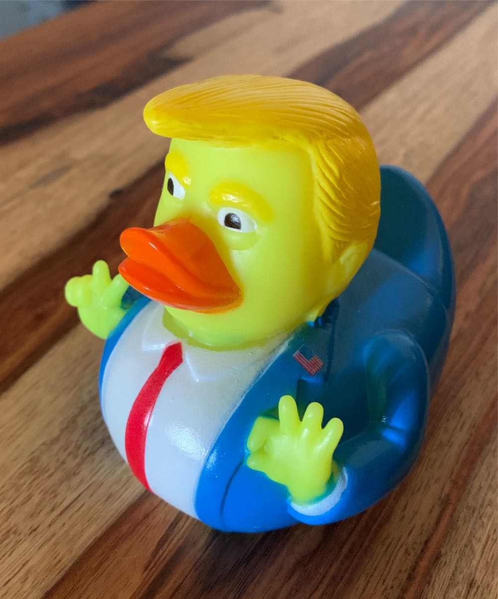 Tubbz Ducks: Trump Duck “The Real Donald Duck” - Politicians vinyl figure collectible - Main Image 3