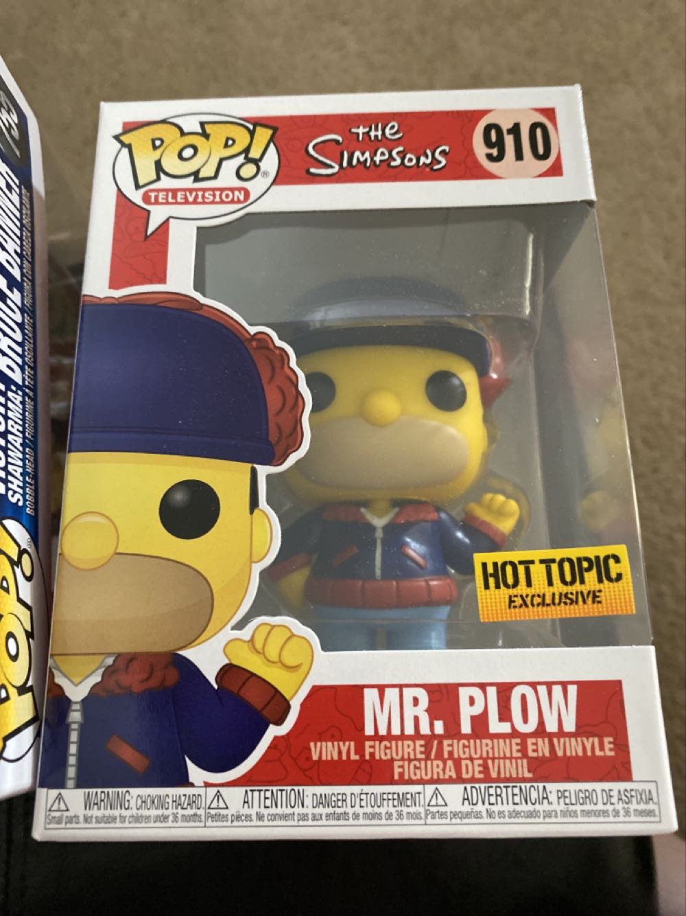 MR. PLOW (HOMER SIMPSON) - The Simpsons vinyl figure collectible [Barcode 889698522533] - Main Image 2