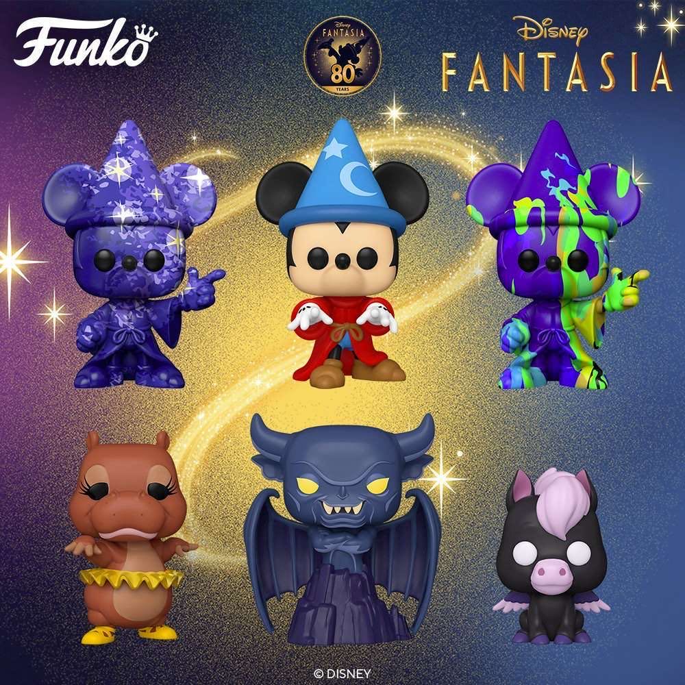 15 Sorcerer Mickey (Art Series) - Fantasia vinyl figure collectible [Barcode 889698519427] - Main Image 4