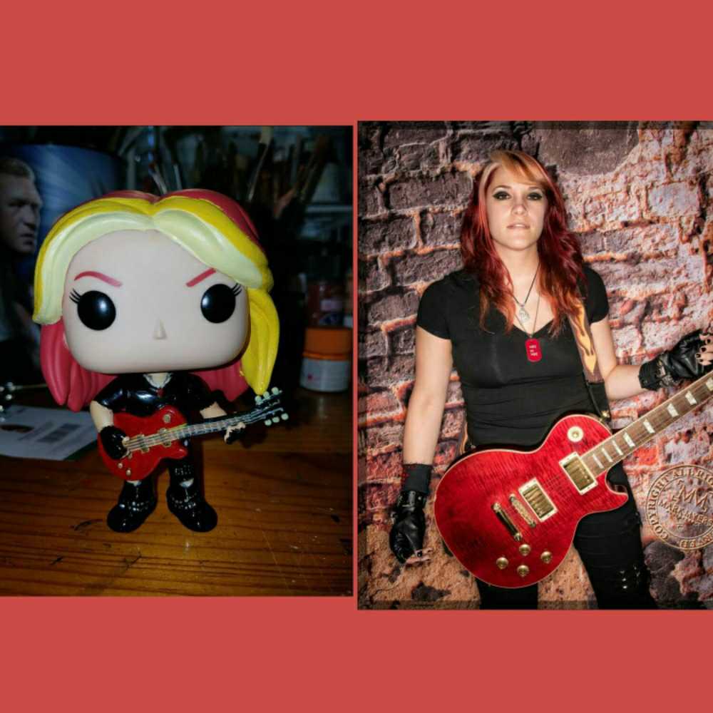 Tanya Of Flight Of Fire - Musicians vinyl figure collectible - Main Image 2