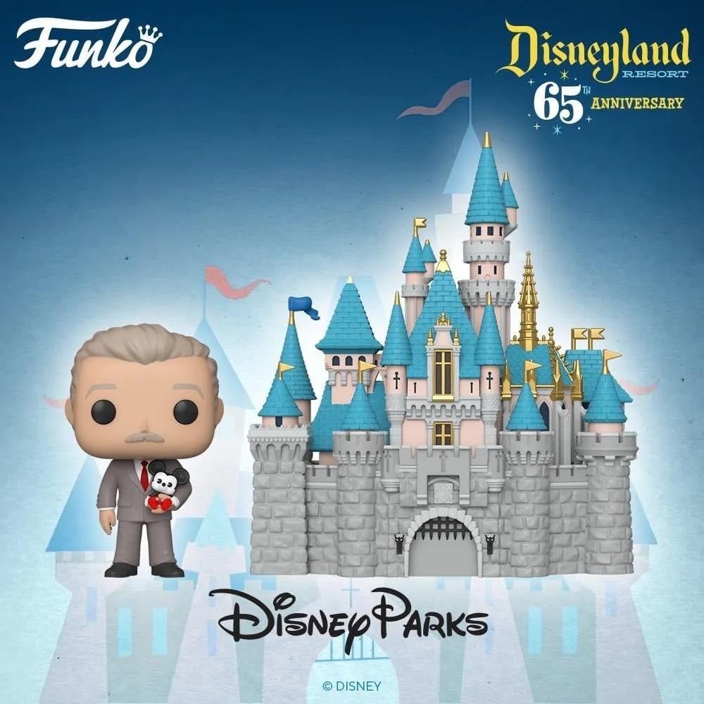 Sleeping Beauty Castle And Walt Disney - Disney Parks vinyl figure collectible [Barcode 889698518963] - Main Image 3