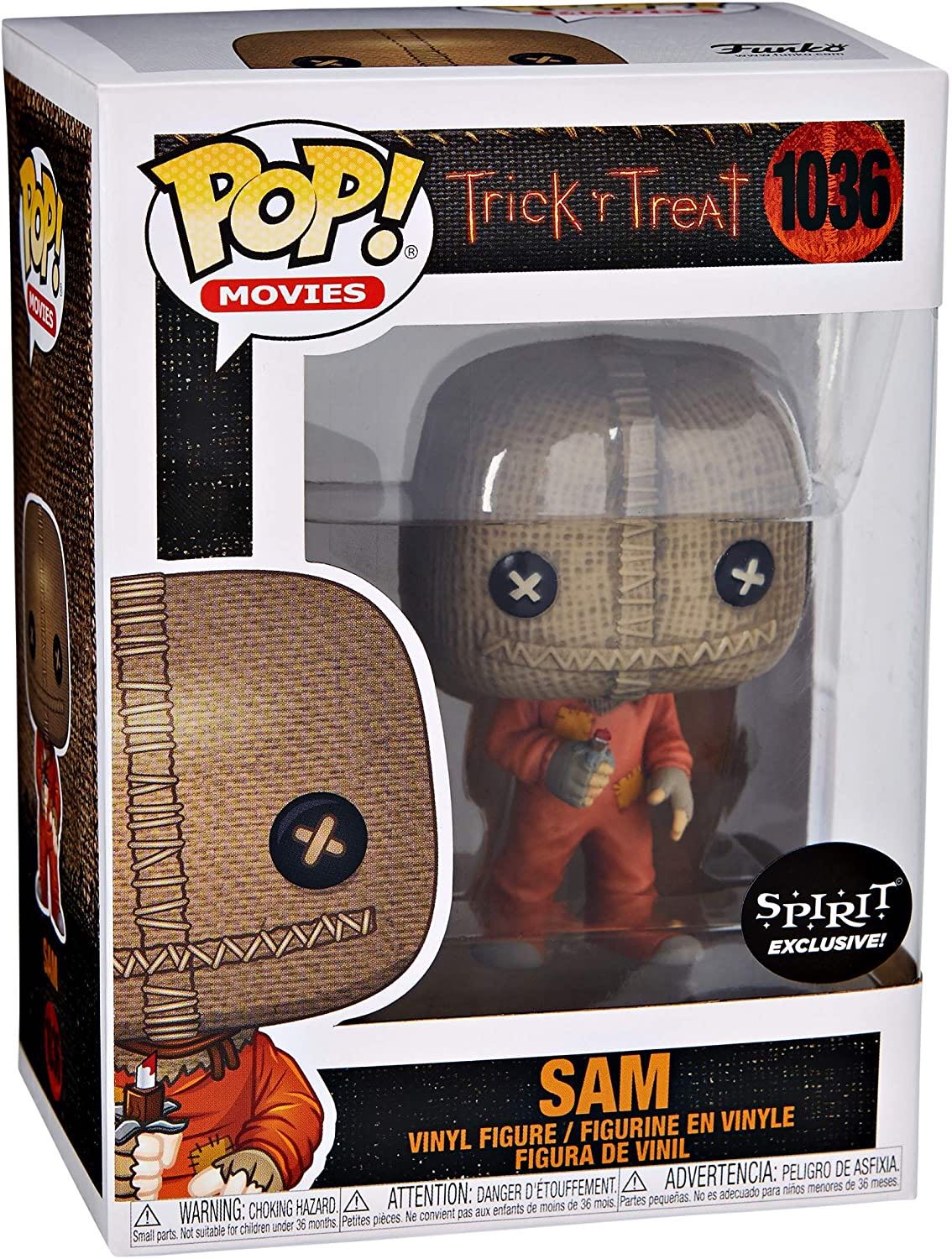 Sam - Trick ’R Treat vinyl figure collectible [Barcode 889698522649] - Main Image 2
