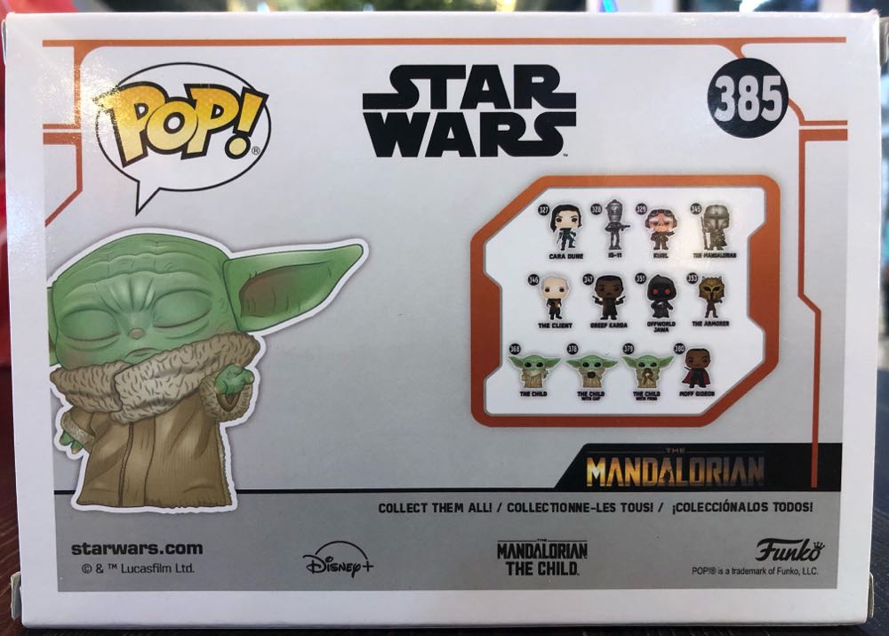 The Child (Force Wielding) #385 - Star Wars vinyl figure collectible [Barcode 889698502092] - Main Image 2