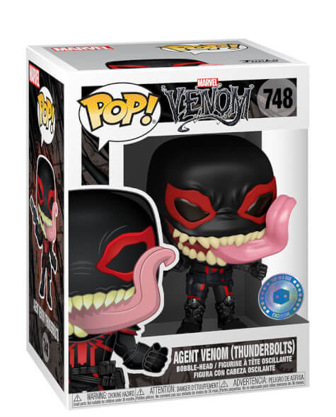 Agent Venom (Thunderbolts) Pop! 748 - Venom vinyl figure collectible [Barcode 889698537117] - Main Image 3